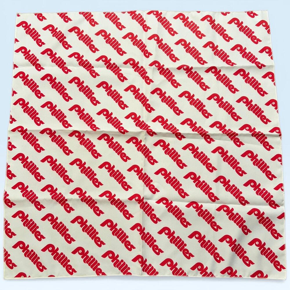 Philadelphia Phillies Towel One Size White MLB Baseball Lasting Impressions